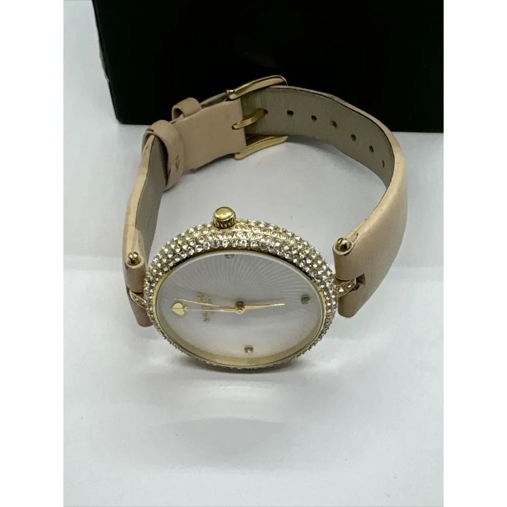 Kate Spade New York Eldridge KSW1013 Women's Leather Analog Dial Watch JNA153
